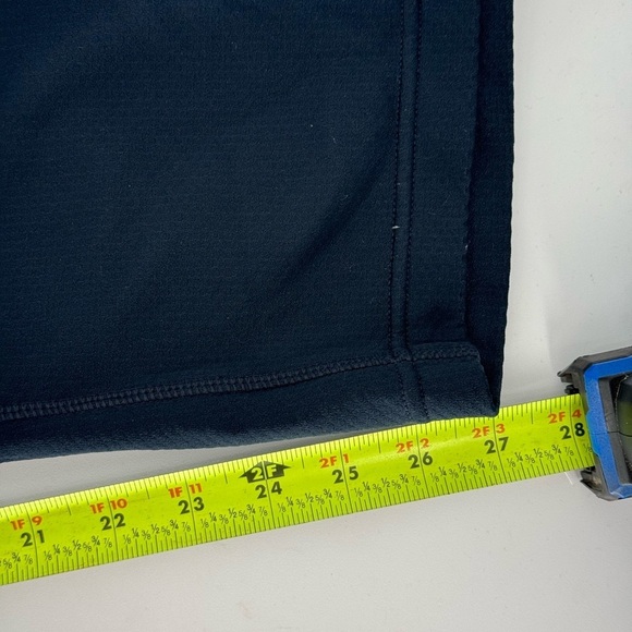 Nike Men's Navy Blue Dri Fit Track Pants Bottom Leg Zipper - Picture 8 of 16